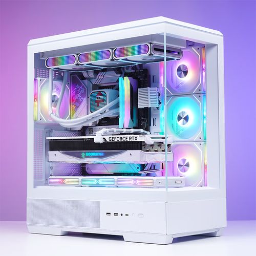 449元入手爱国者igo星璨大岚白色机箱 高颜值“广告机”如何点亮你的桌面？